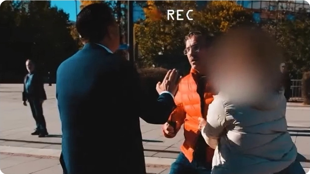 Publikohet video e plotë e incidentit të Zemajt me qytetarin  ndërhynë edhe Agim Bahtiri